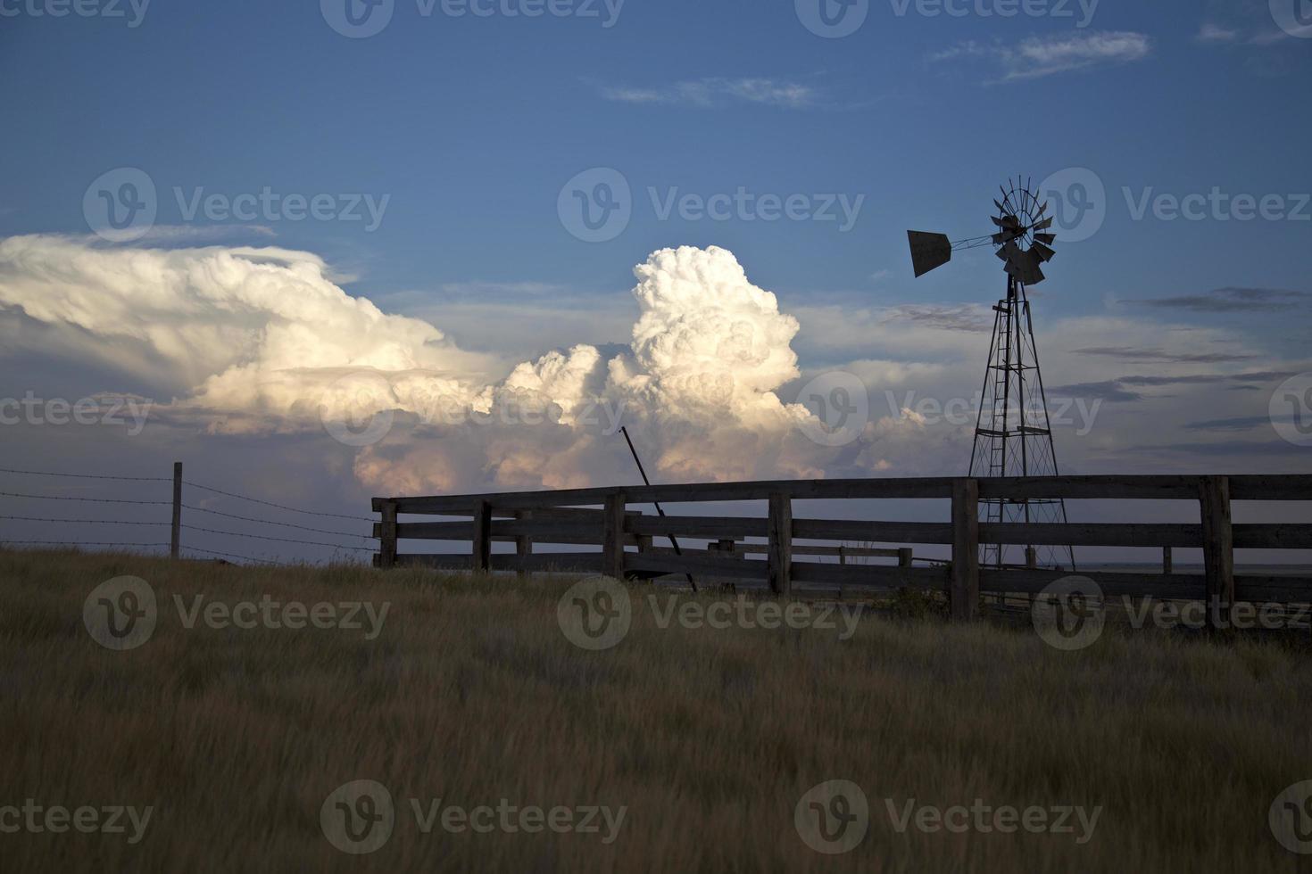 Old Fashioned Wind Mill photo