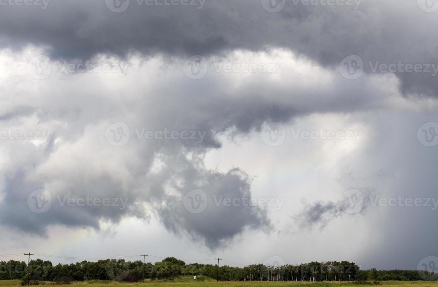 Prairie Storm Clouds photo