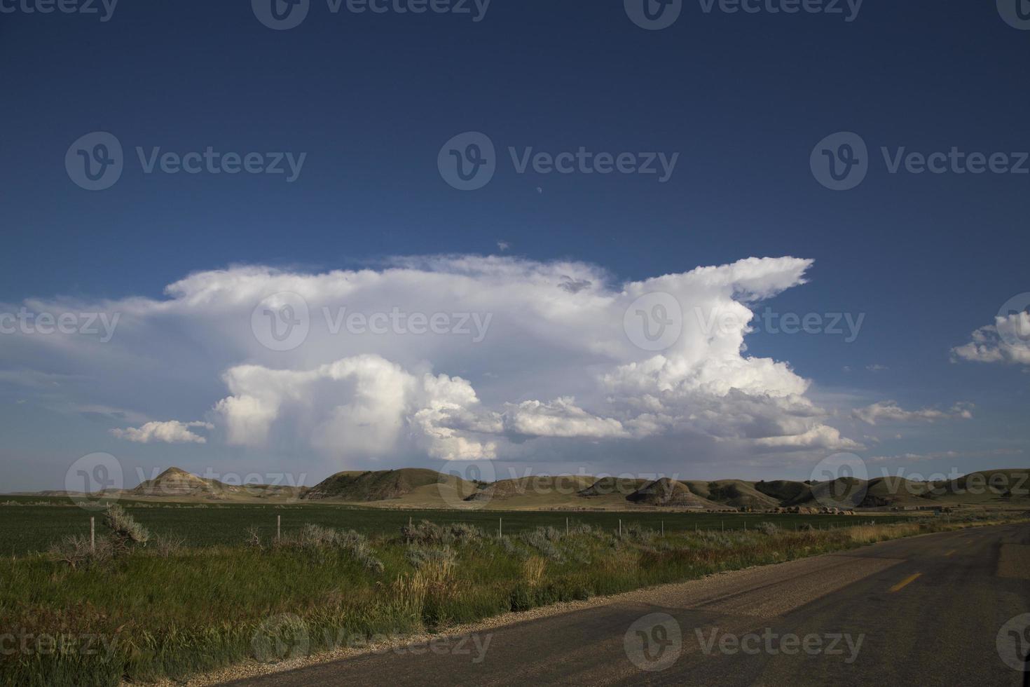 nubes de tormenta saskatchewan foto