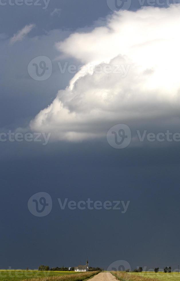 Prairie Storm Clouds photo