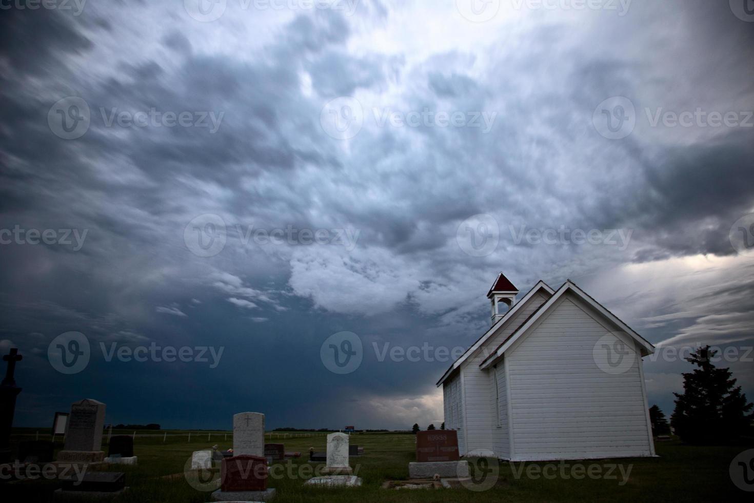 Prairie Storm Clouds Canada photo