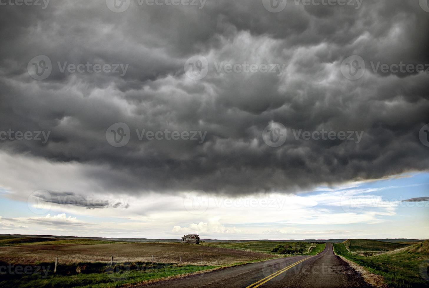 Prairie Storm Clouds Canada photo