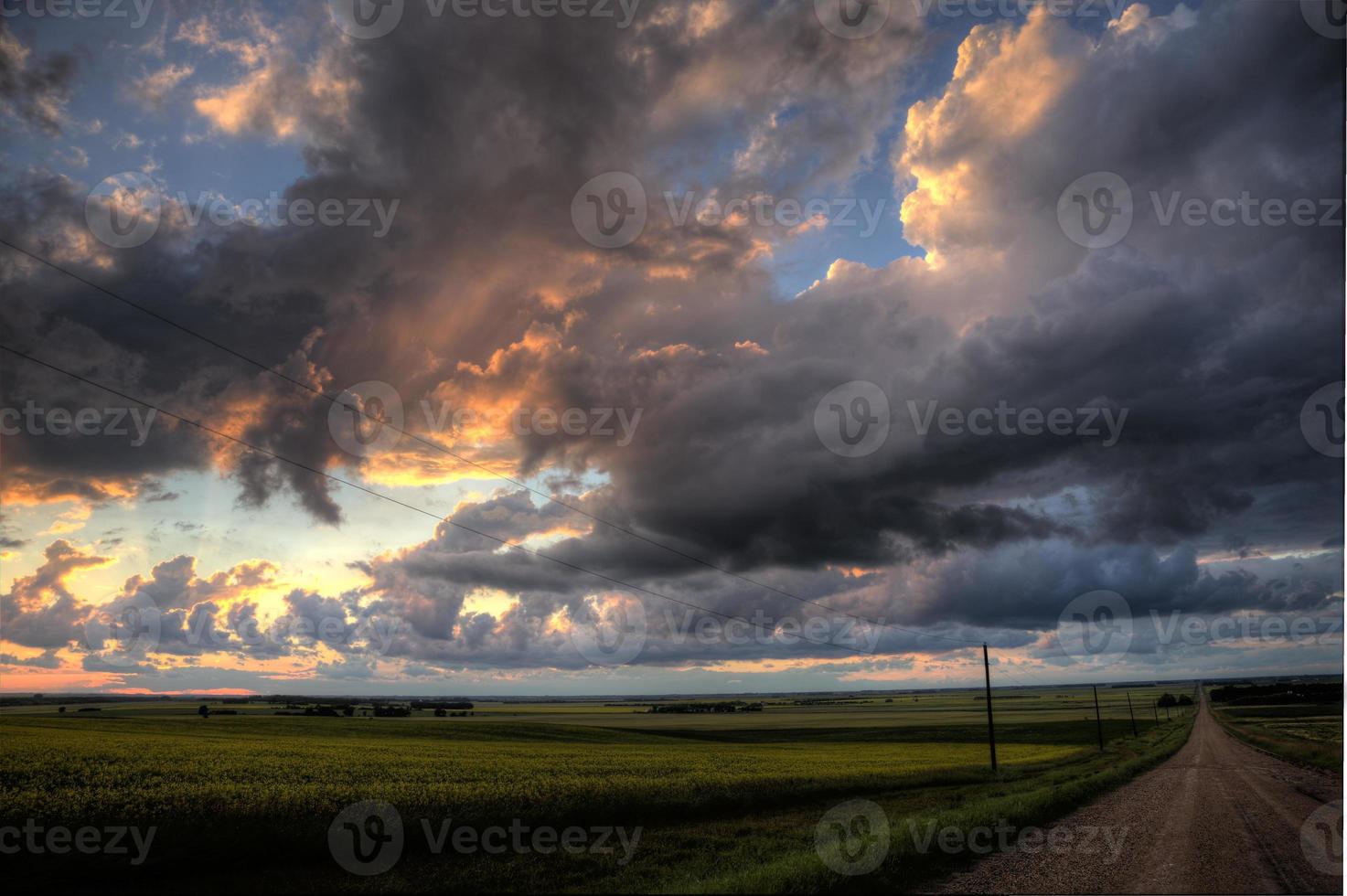 Prairie Storm Clouds photo