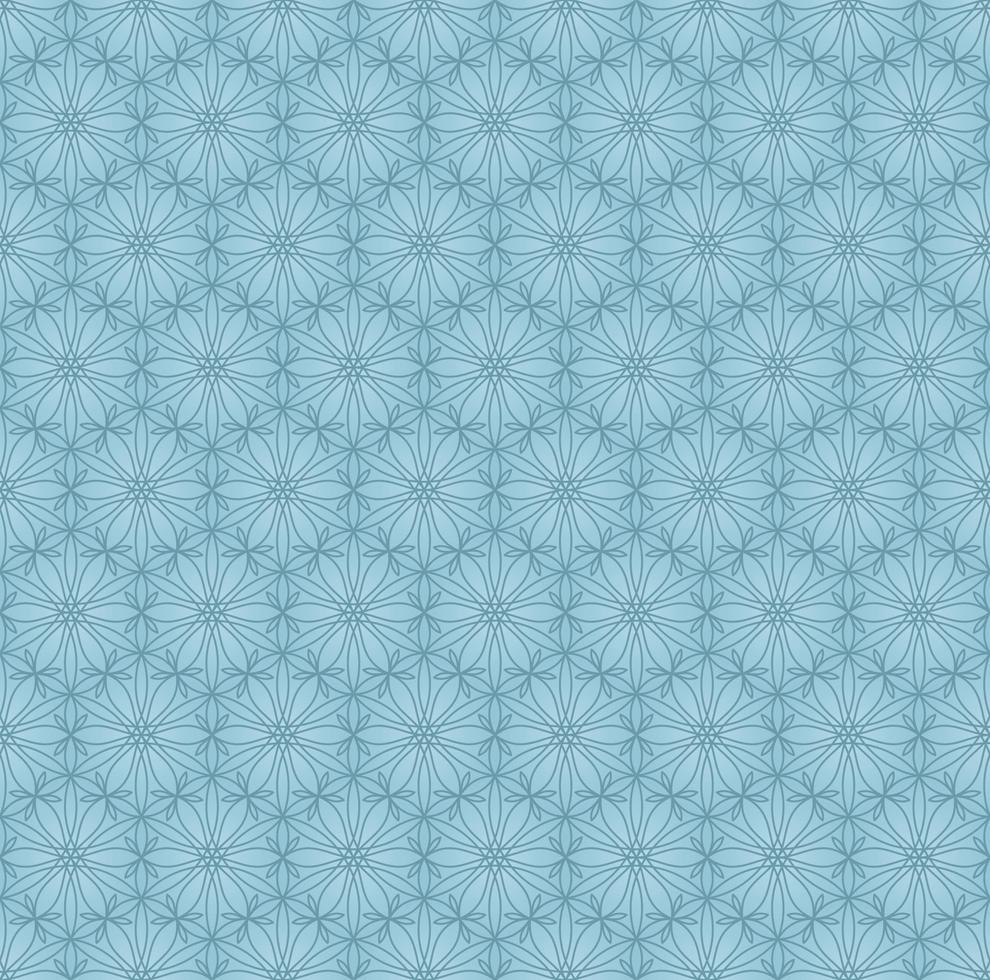 LIGHT BLUE BACKGROUND WITH VECTOR VINTAGE LINEAR ORNAMENT