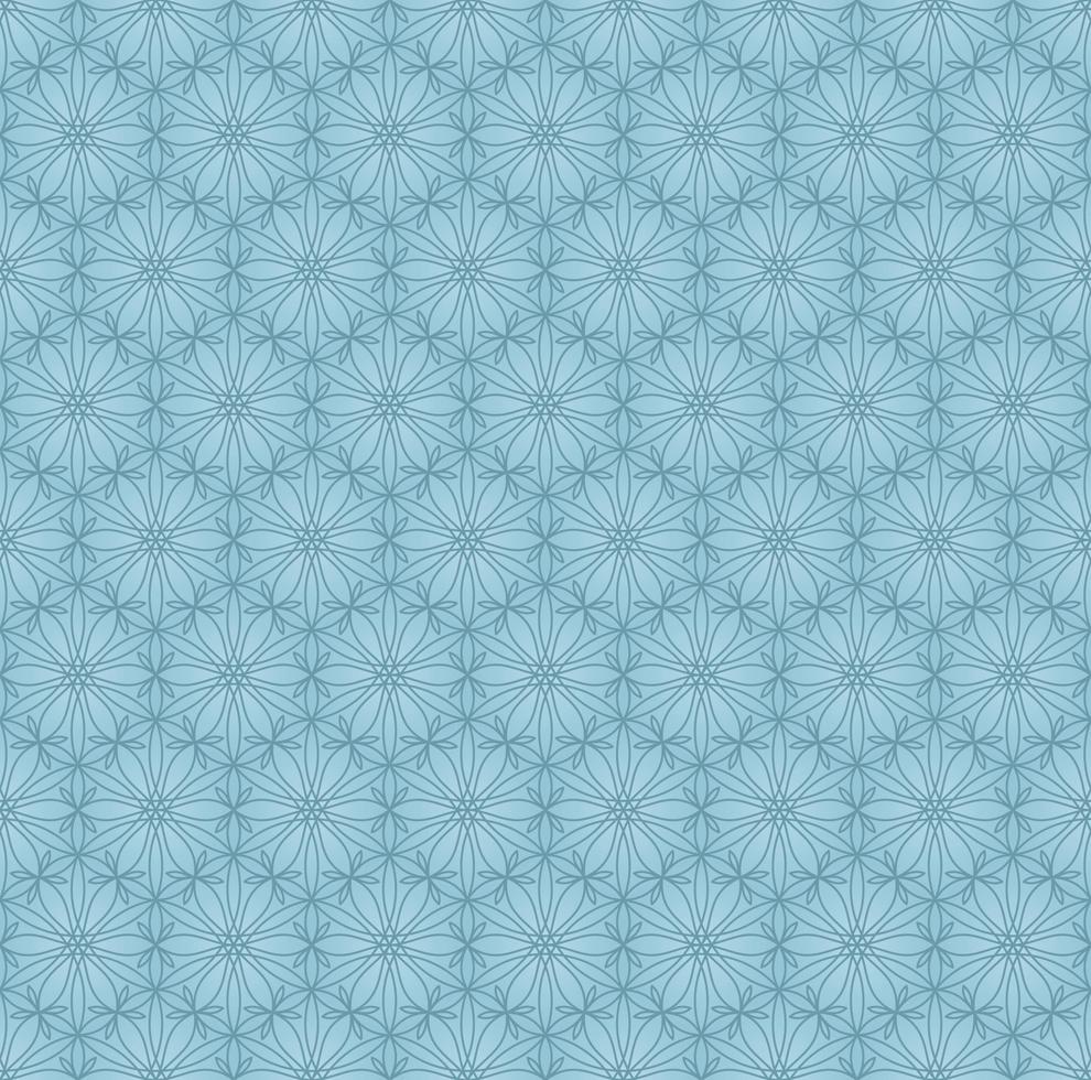 fondo azul claro con adorno lineal vectorial vintage vector