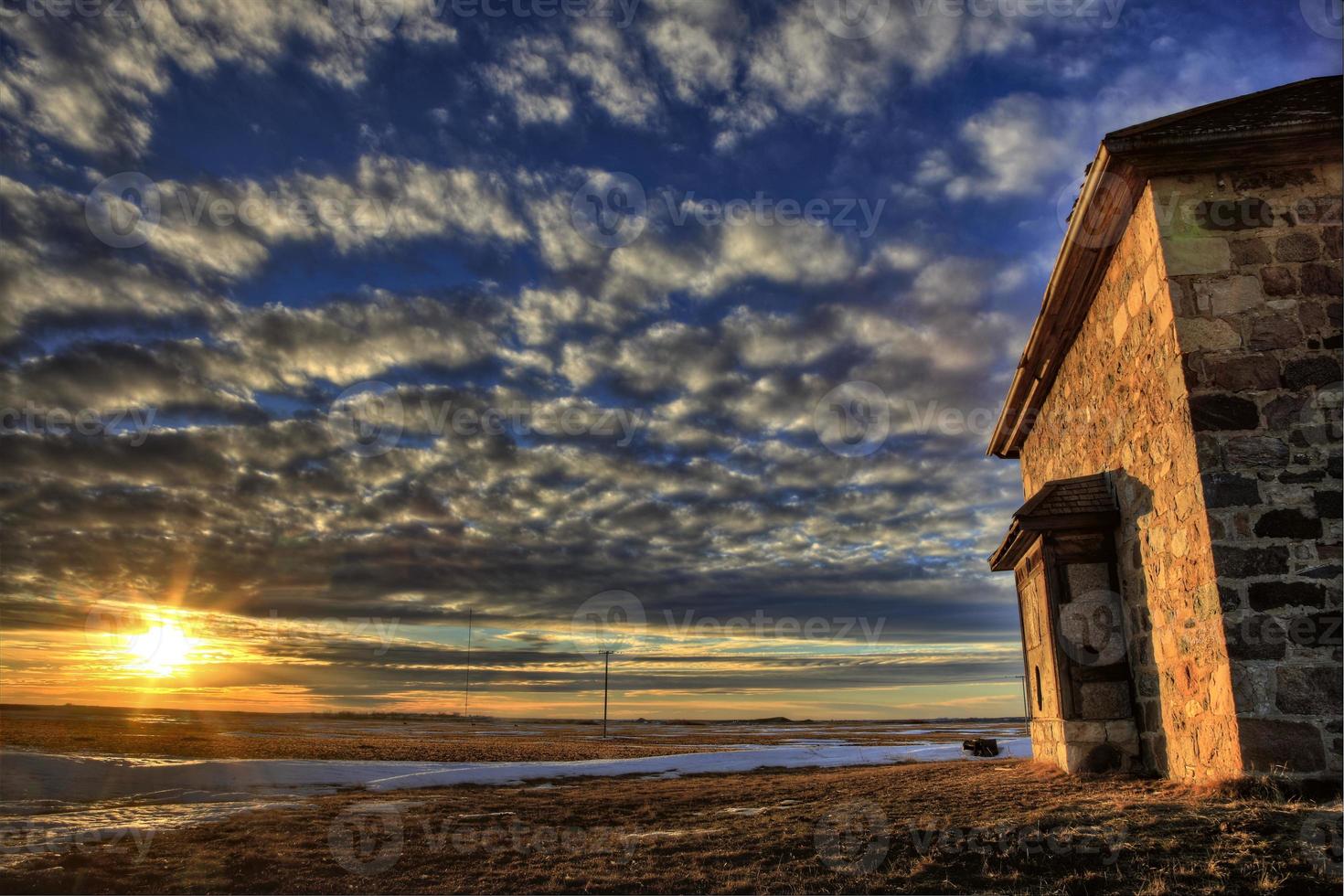 Stone House Sunset photo