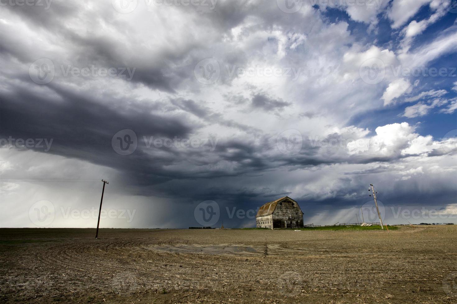 Prairie Storm Clouds Canada photo