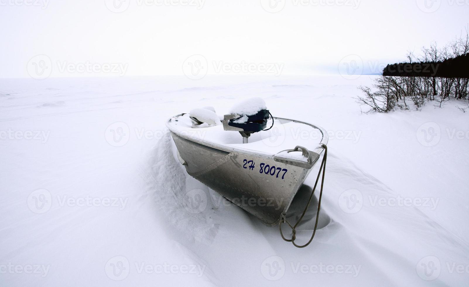 Fishing Boat Winter photo