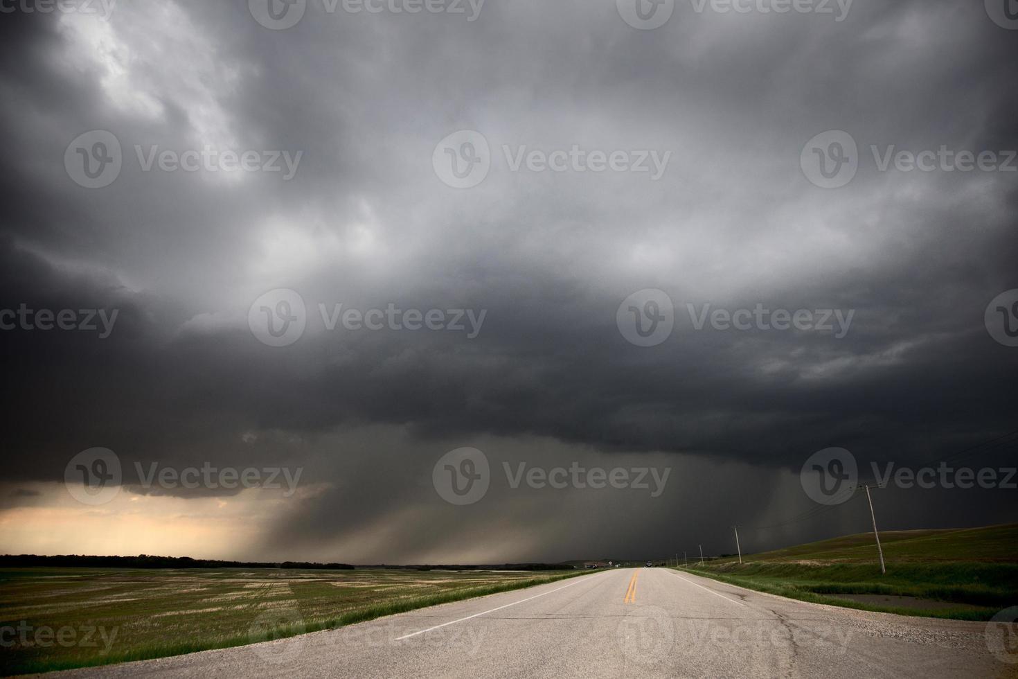 Prairie Storm Clouds Canada photo