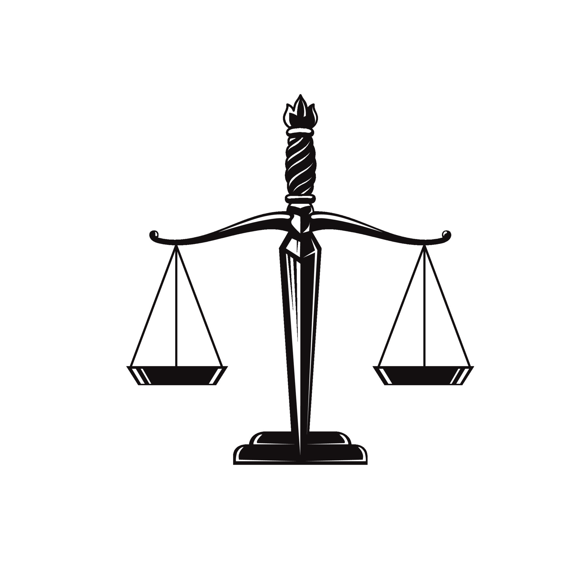 Sword Scales of Justice vector 5906649 Vector Art at Vecteezy