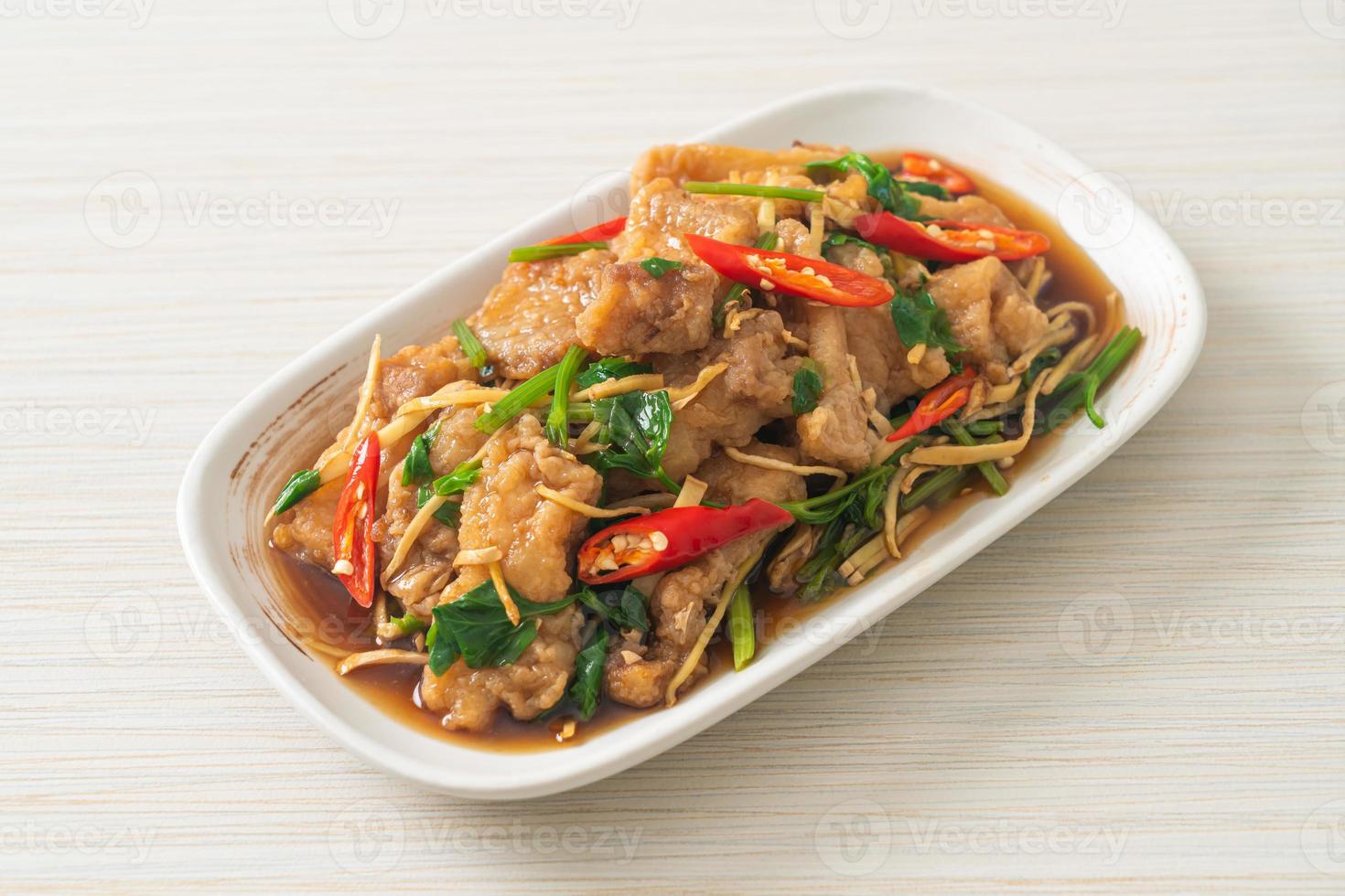 Stir Fried Fish with Chinese Celery 5907210 Stock Photo at Vecteezy