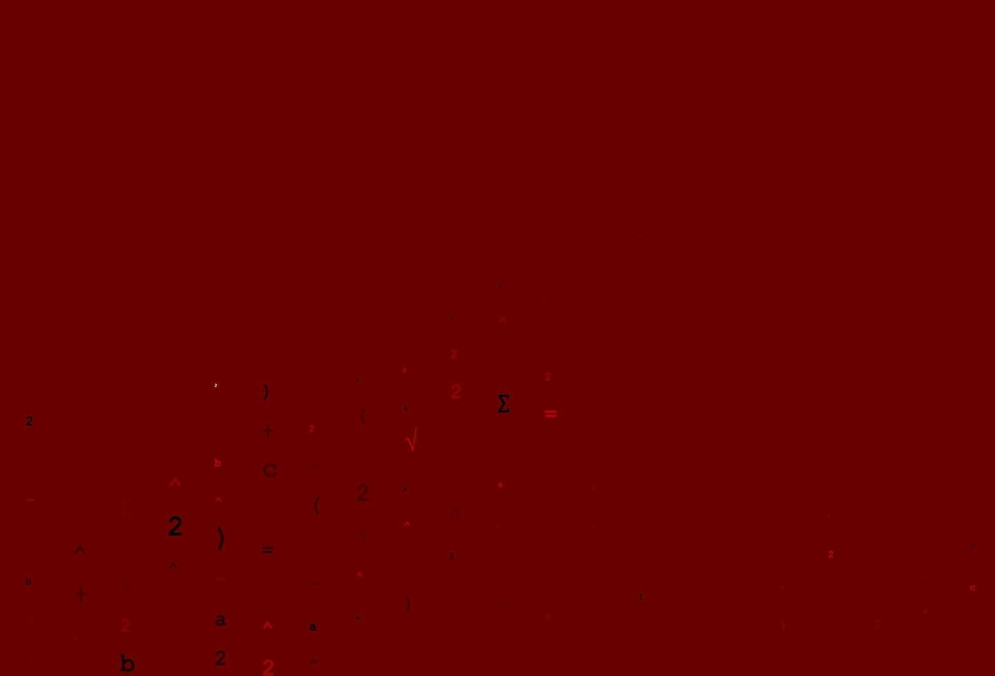 Light Green, Red vector background with Digit symbols.