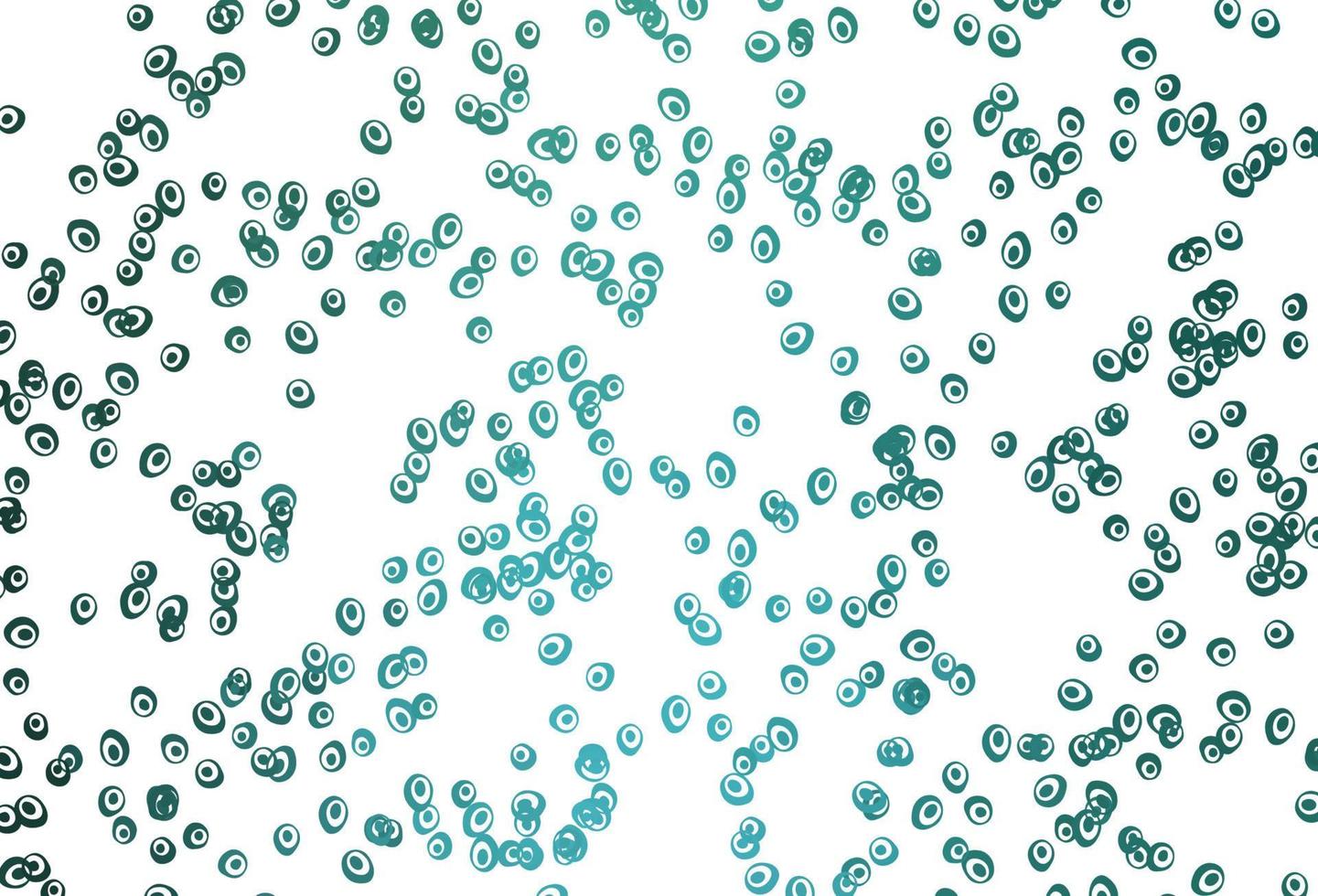 Light Green, Yellow vector cover with spots.