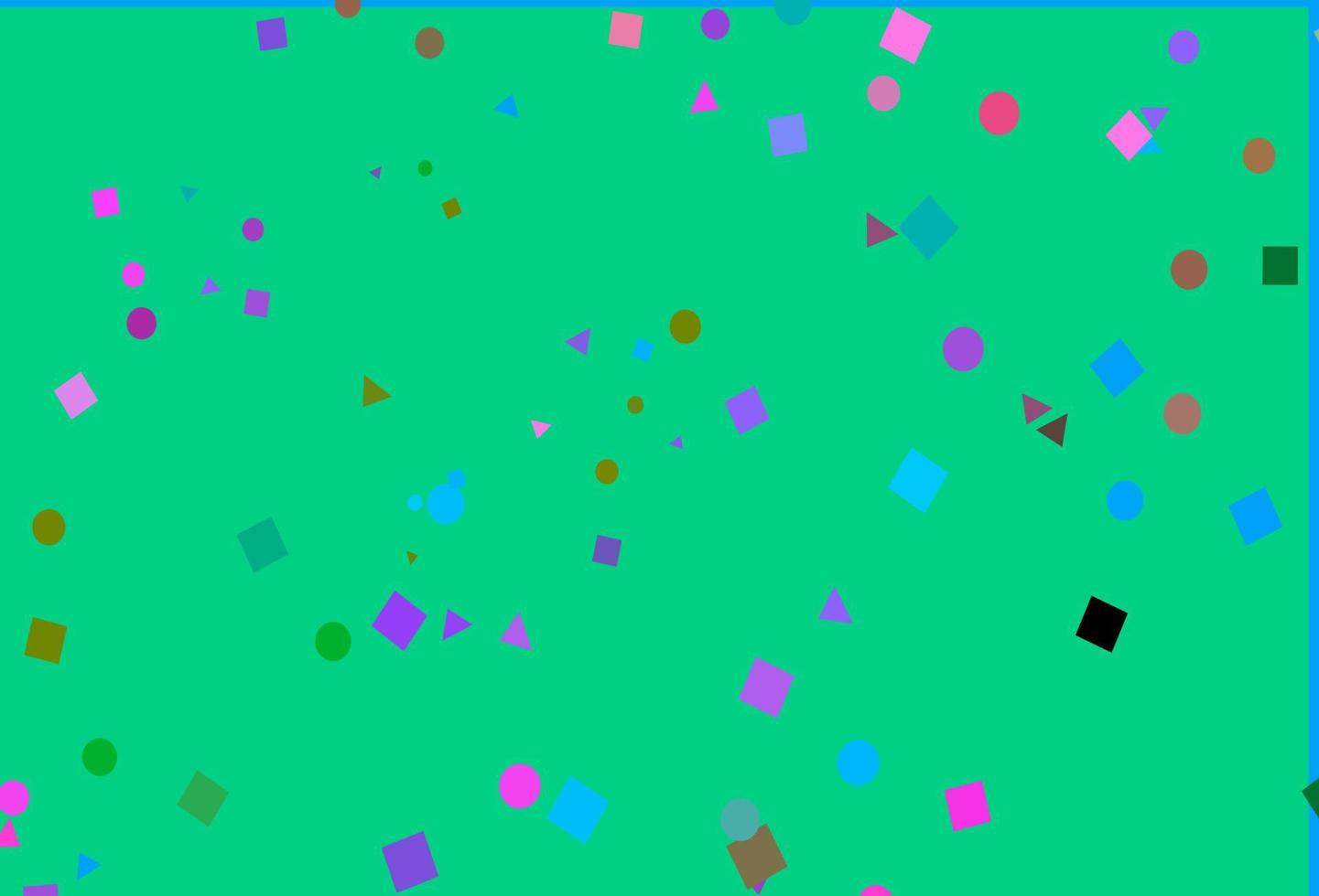 Light Multicolor, Rainbow vector texture in poly style with circles, cubes.