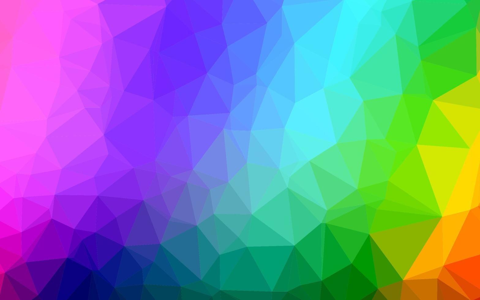 Light Multicolor, Rainbow vector blurry triangle texture.