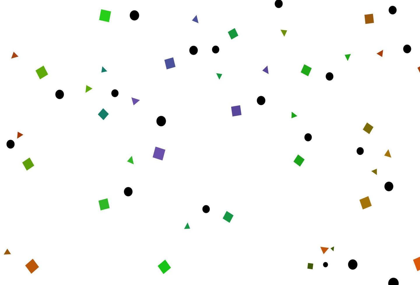 Light Multicolor, Rainbow vector layout with circles, lines, rectangles.