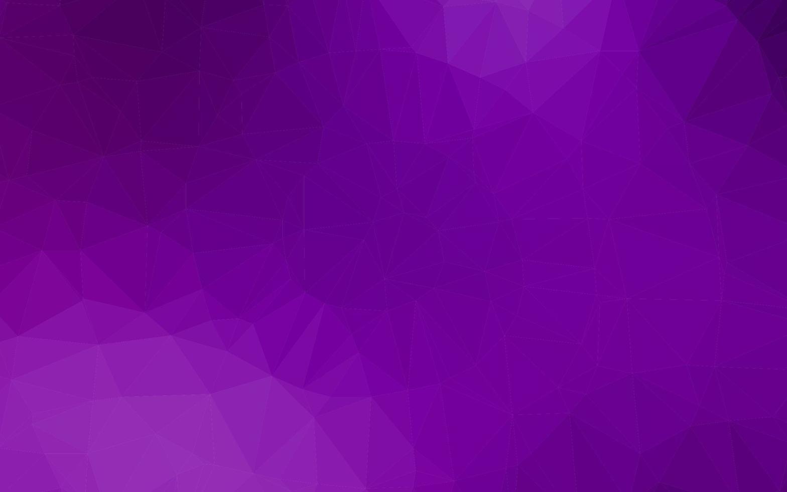 diseño poligonal abstracto vector púrpura claro.