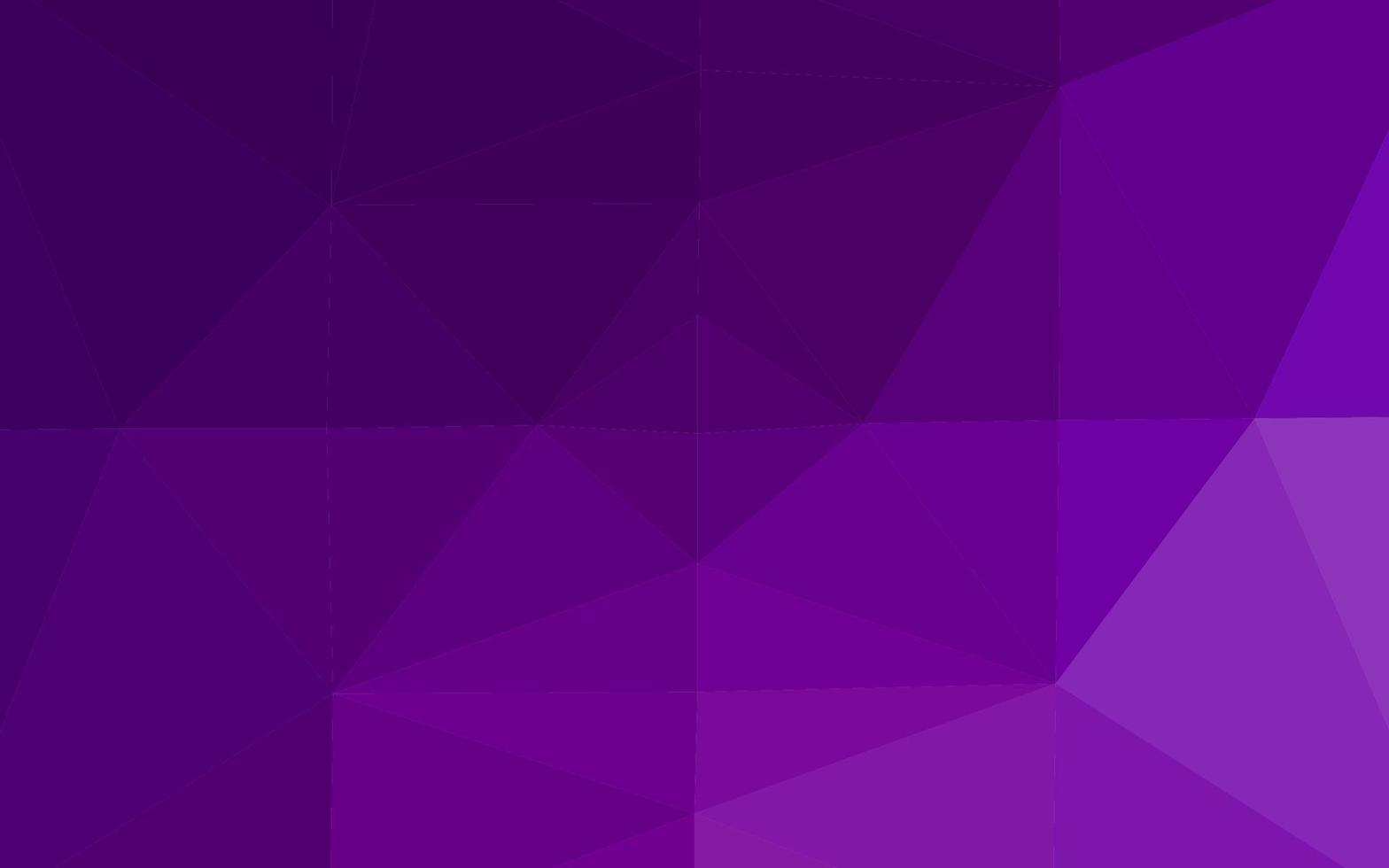 Light Purple vector low poly cover.