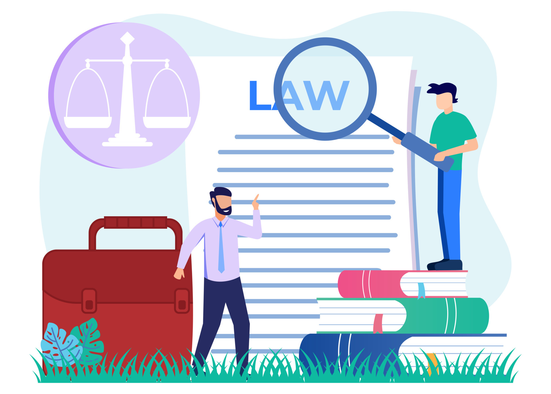 Illustration Vector Graphic Cartoon Character Of Laws And Regulations illustration-vector-graphic-cartoon-character-of-laws-and-regulations