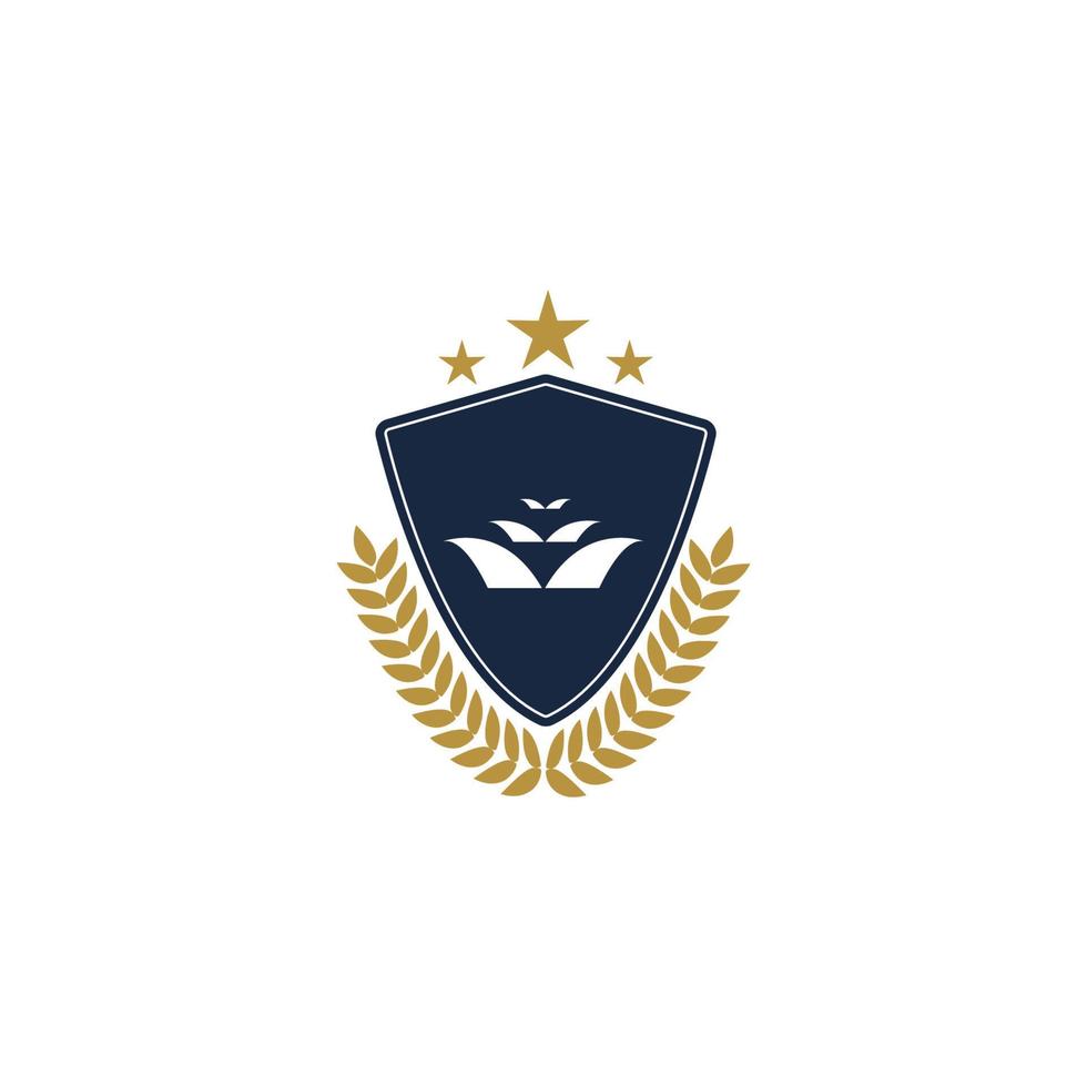 University  Academy  School and Course logo design template vector