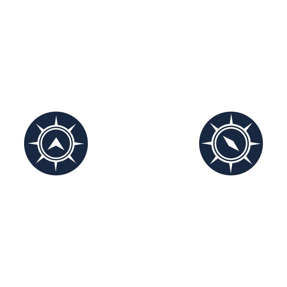 Compass Logo Template vector icon illustration design