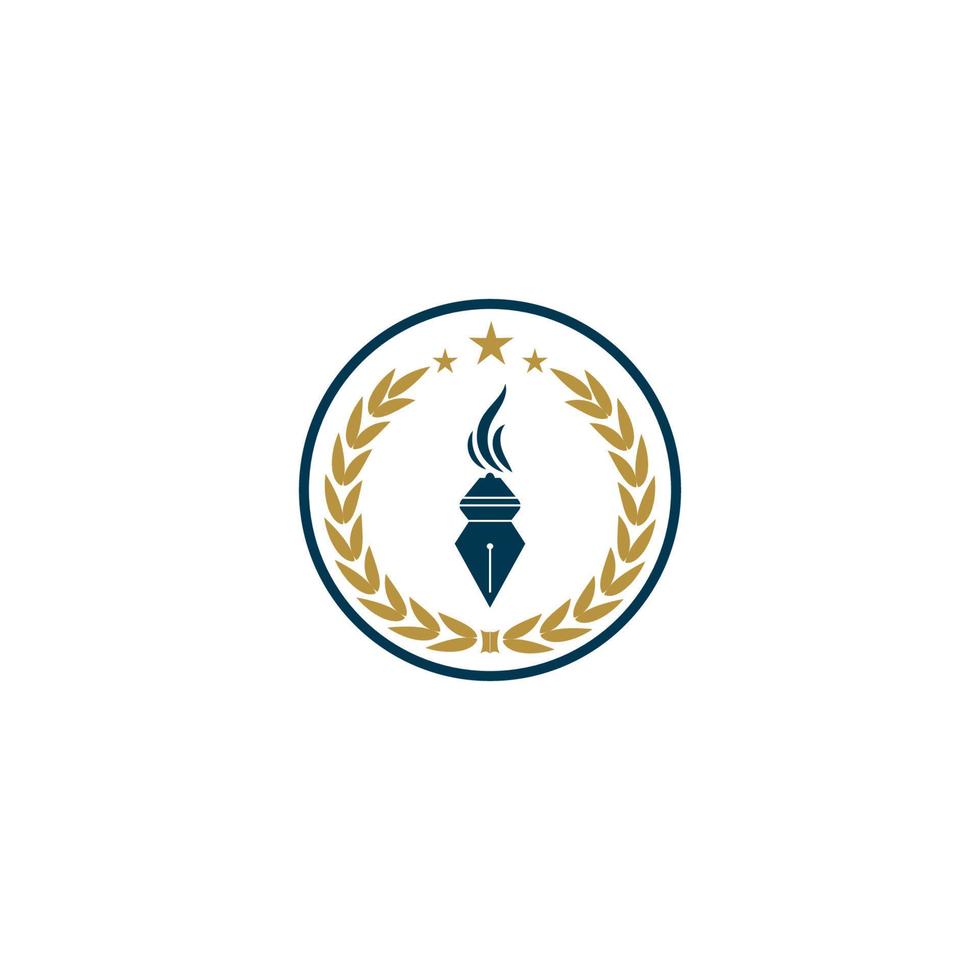 University  Academy  School and Course logo design template vector