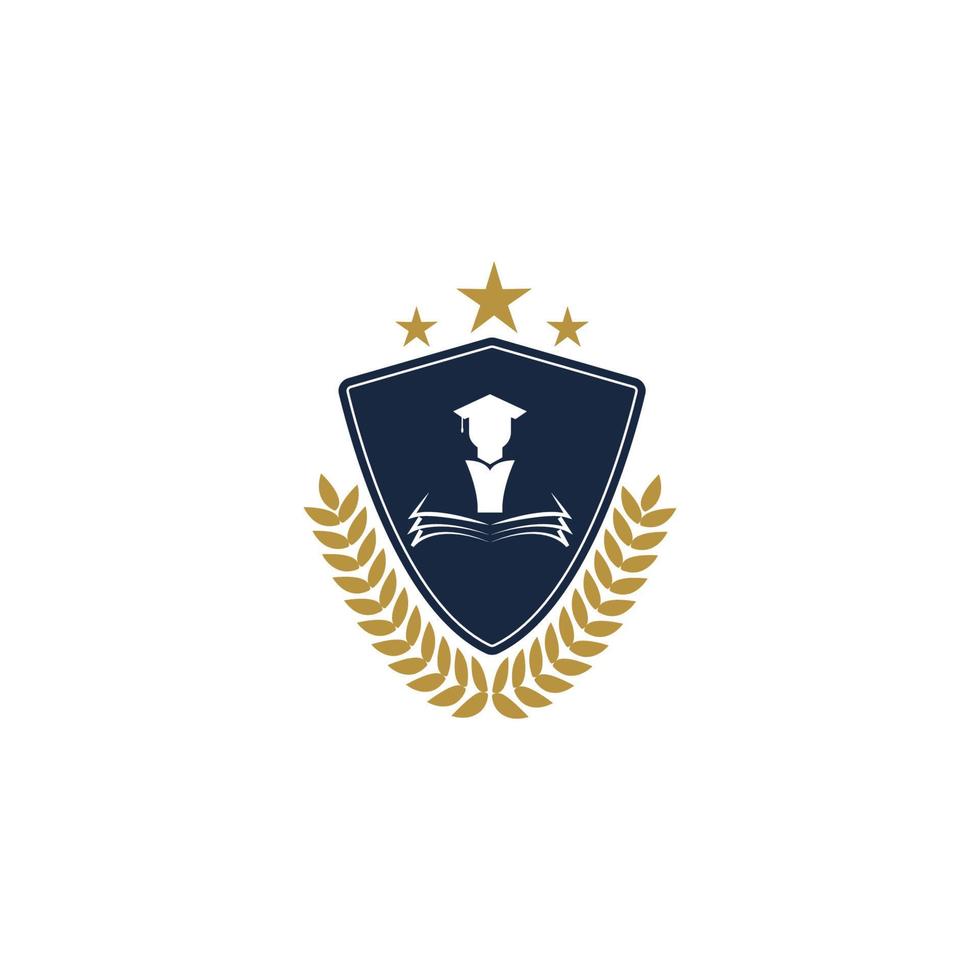 University  Academy  School and Course logo design template vector