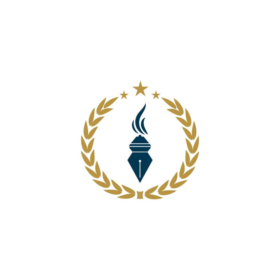 University  Academy  School and Course logo design template vector