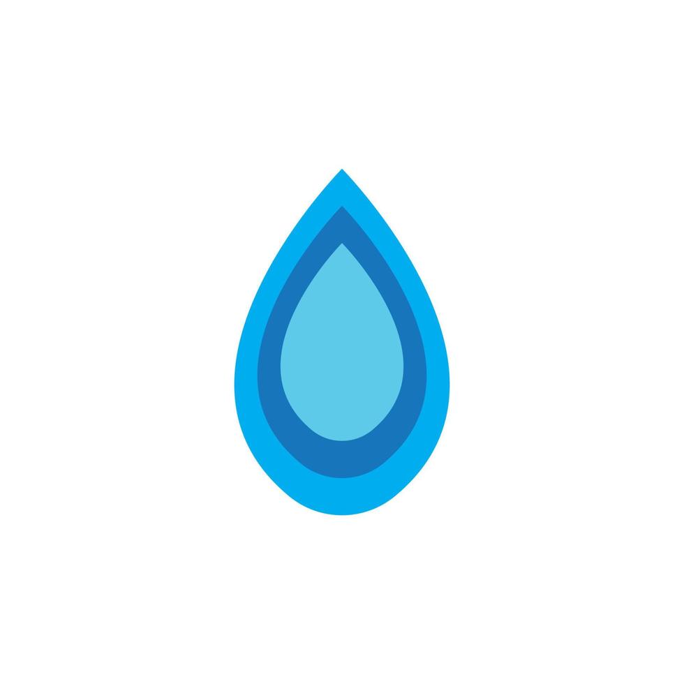 vector de plantilla de logotipo de gota de agua