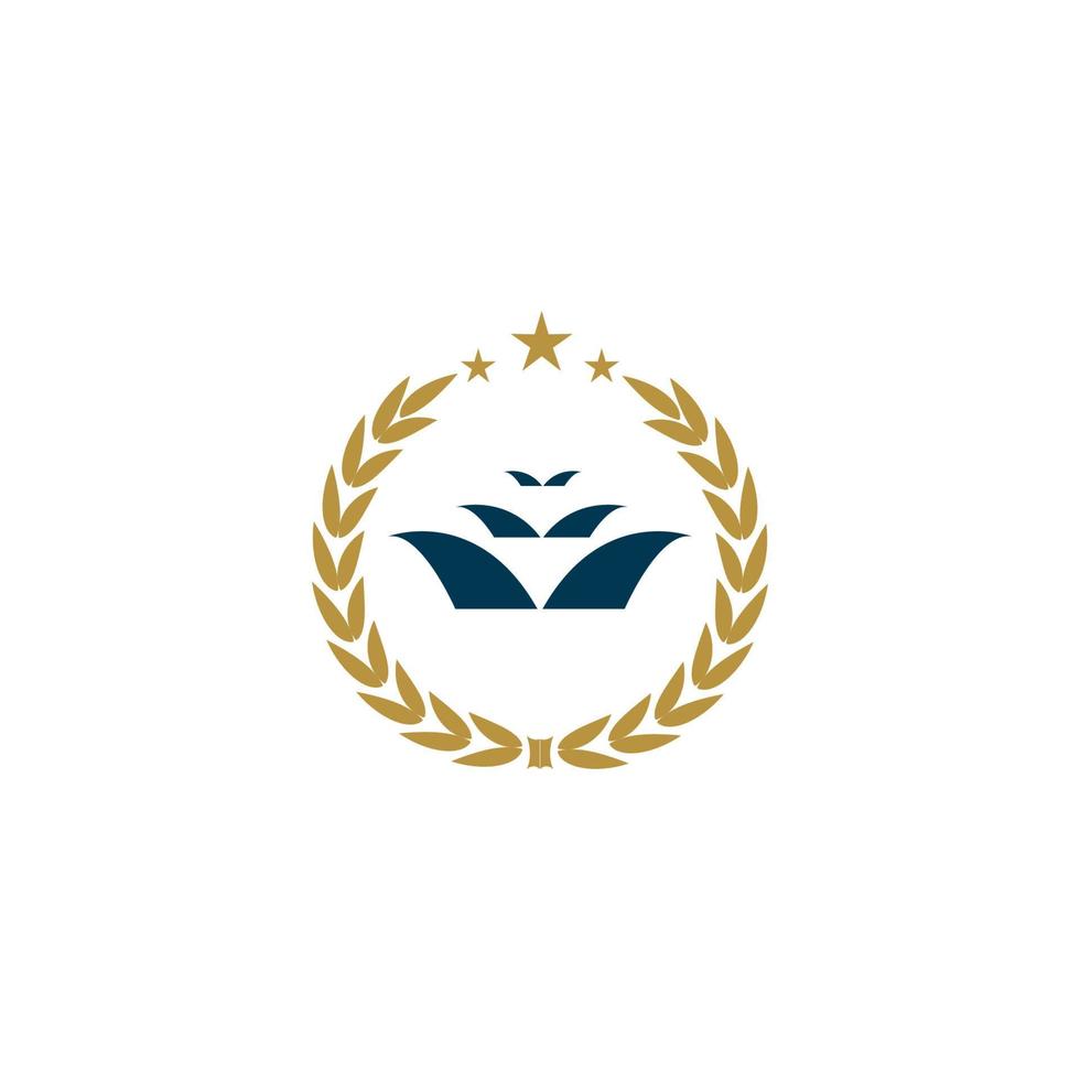 University  Academy  School and Course logo design template vector