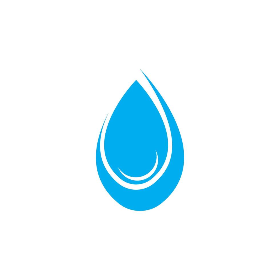 vector de plantilla de logotipo de gota de agua