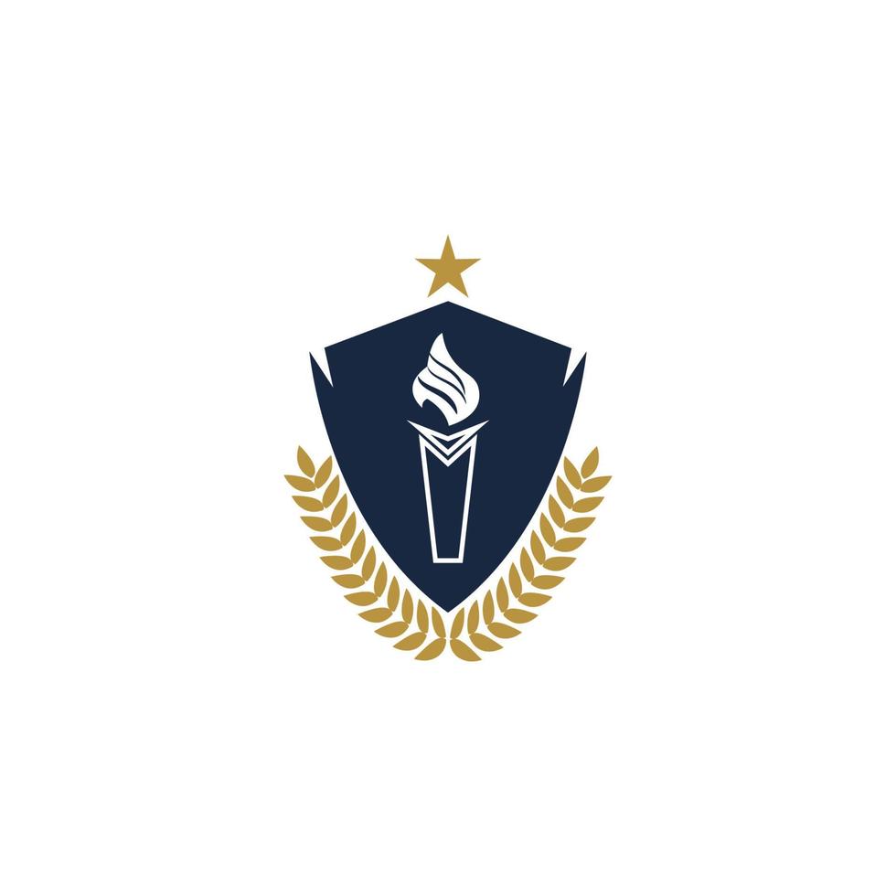 University  Academy  School and Course logo design template vector