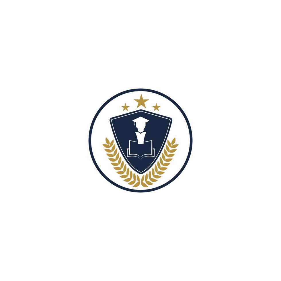 University  Academy  School and Course logo design template vector