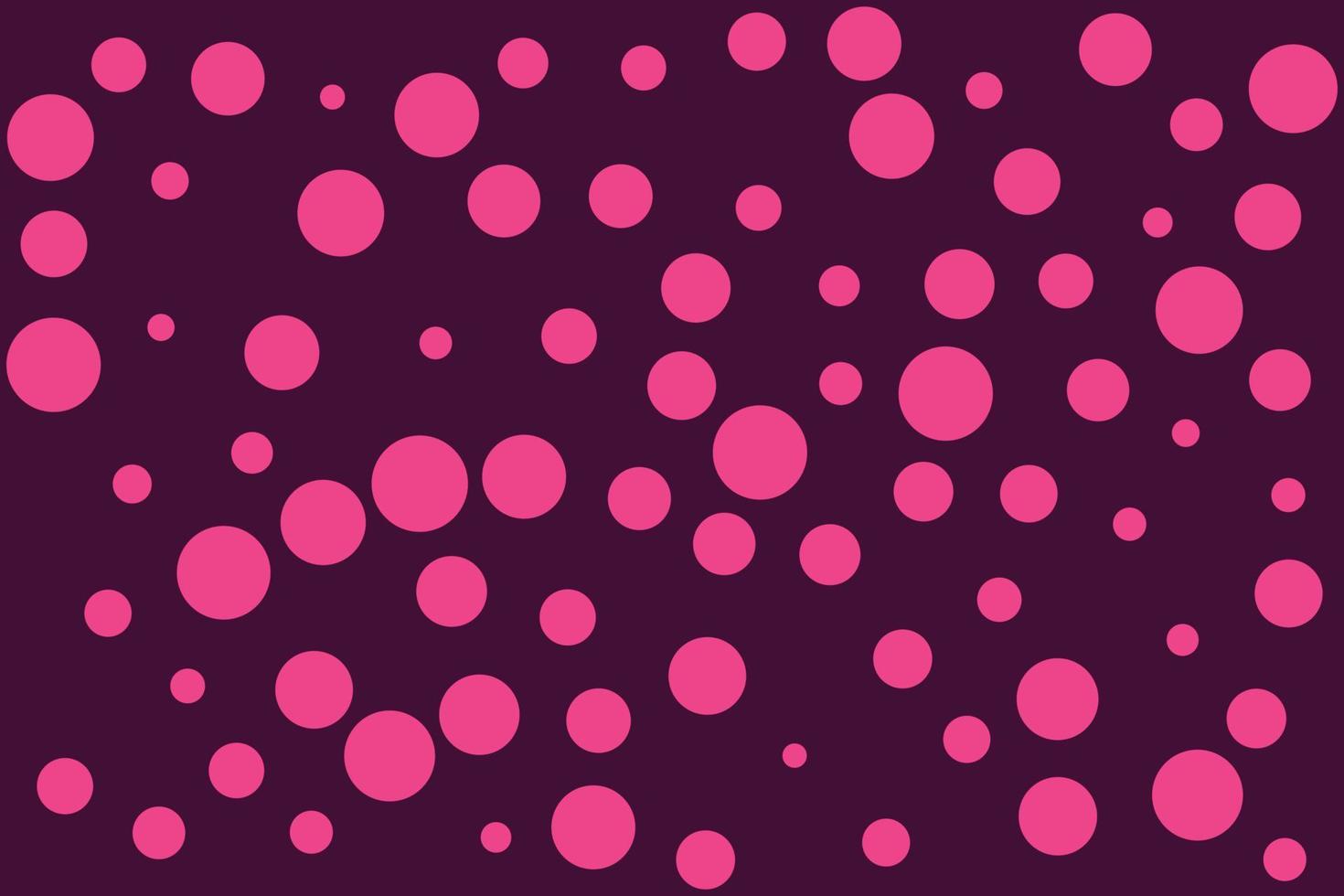 Fashionable pattern for textiles and interior design. Scattered polka dots design. vector