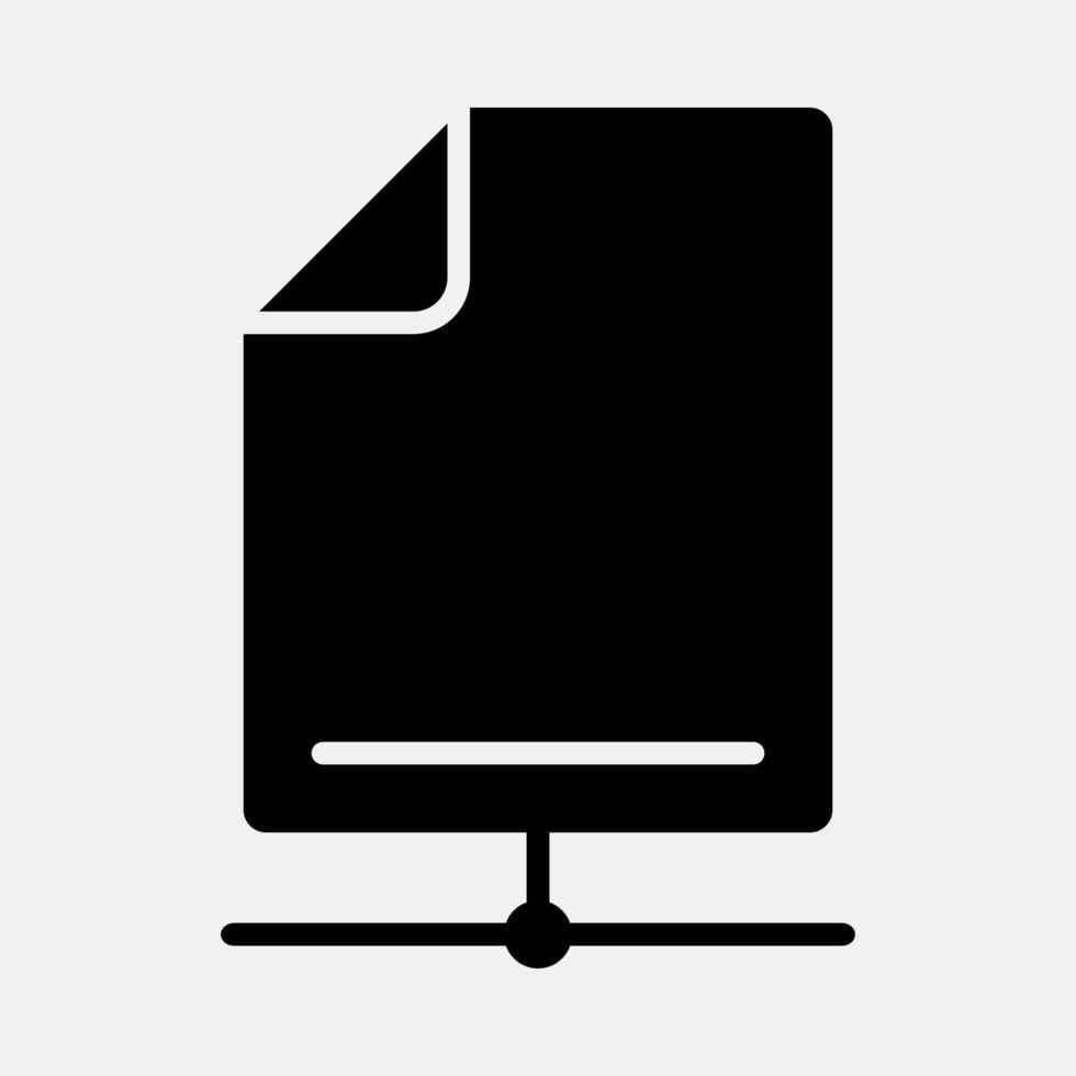 File Document Icon vector