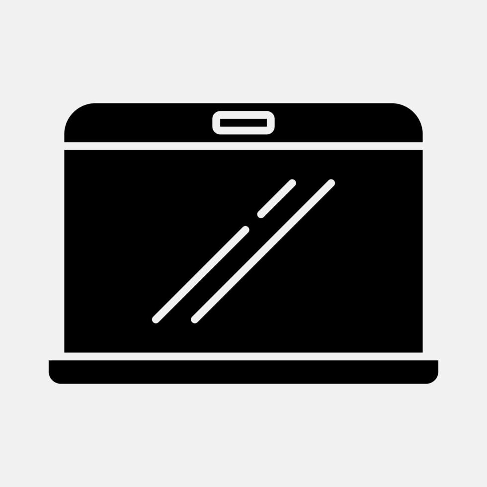 Laptop Screen Icon vector