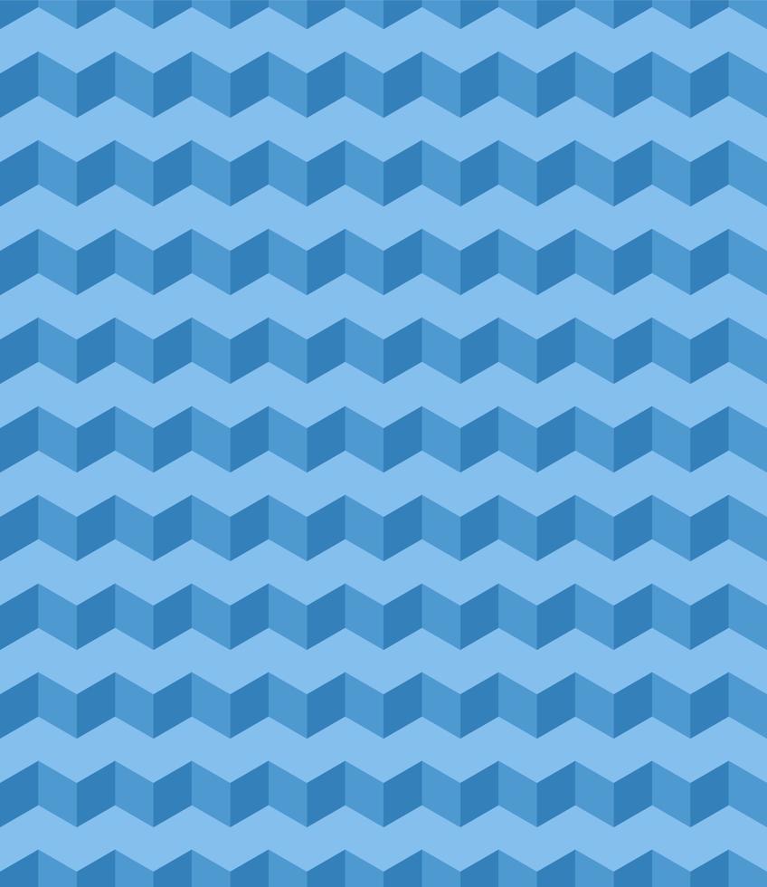 Vector isometric pattern. Blue cubes. Bright monochrome geometric background.