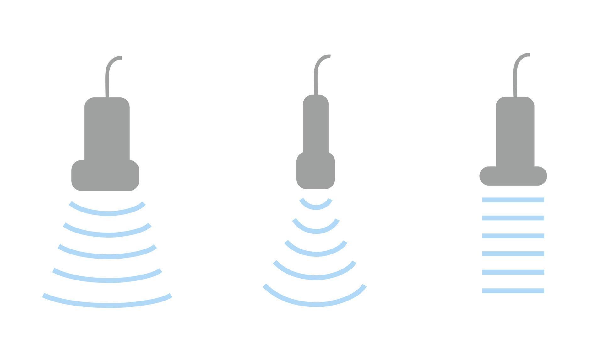 Three Ultrasound Transducer Including Curvilinear Cardiac and Linear