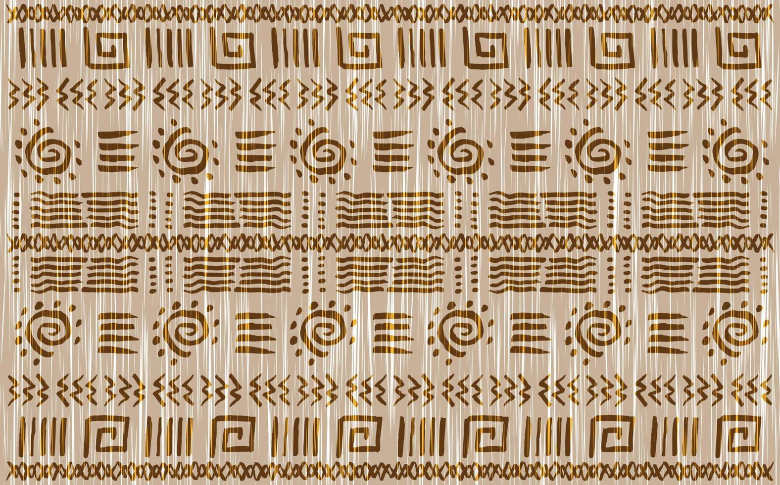 tela de impresión de cera africana, adorno étnico hecho a mano para su diseño, motivos tribales elementos geométricos. textura vectorial, estilo de moda ankara textil afro. vestido cruzado pareo, alfombra batik vector