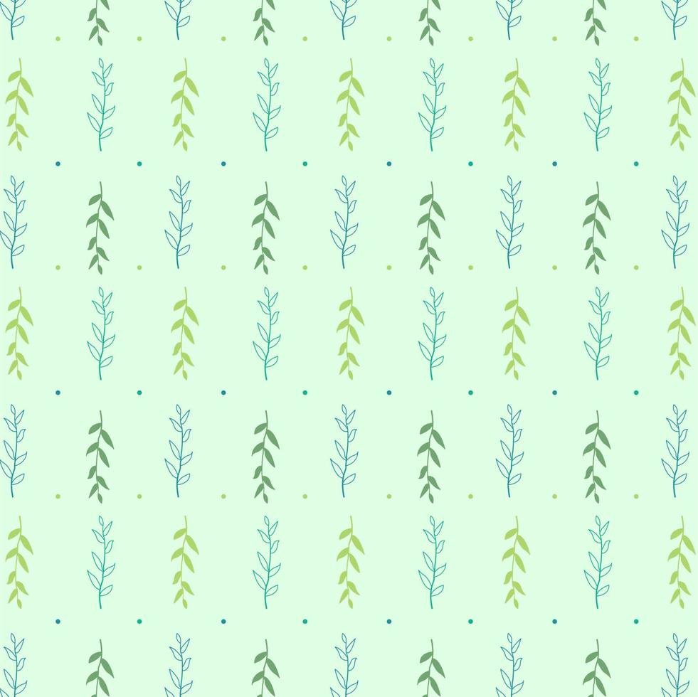 Hand Drawn Floral Seamless Pattern Illustration vector