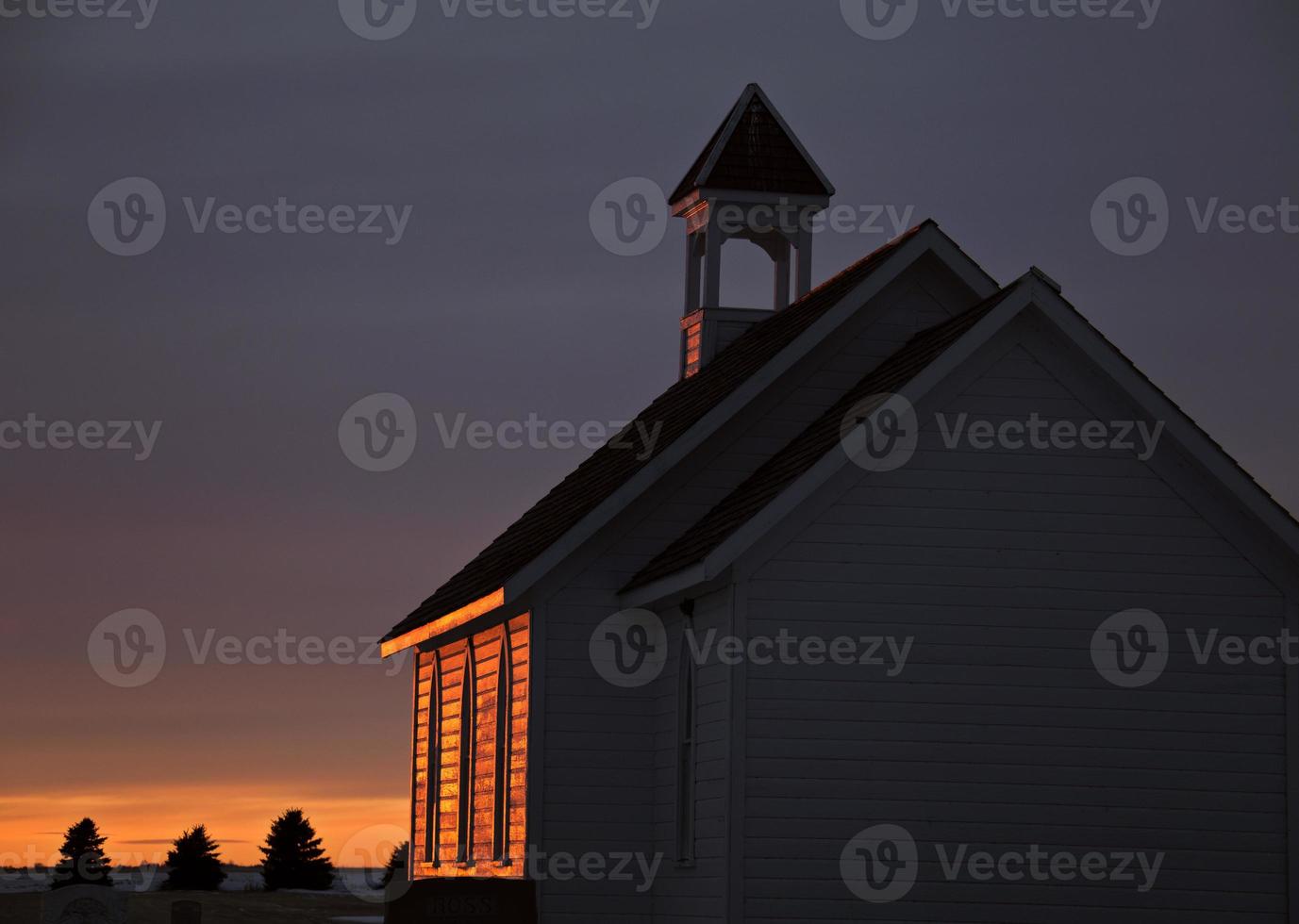 Saskatchewan Prairie Sunset photo