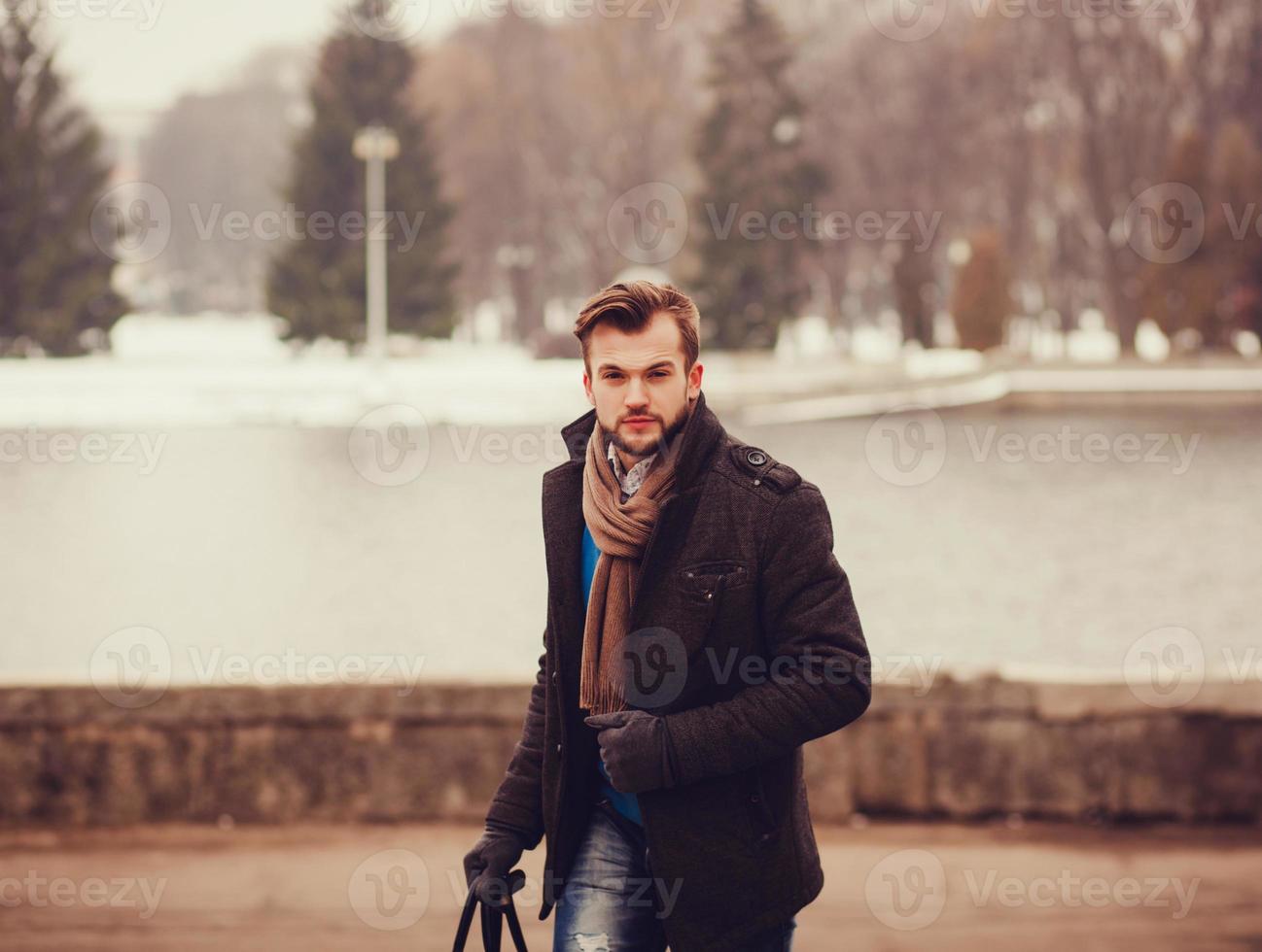 portrait of a young businessman photo
