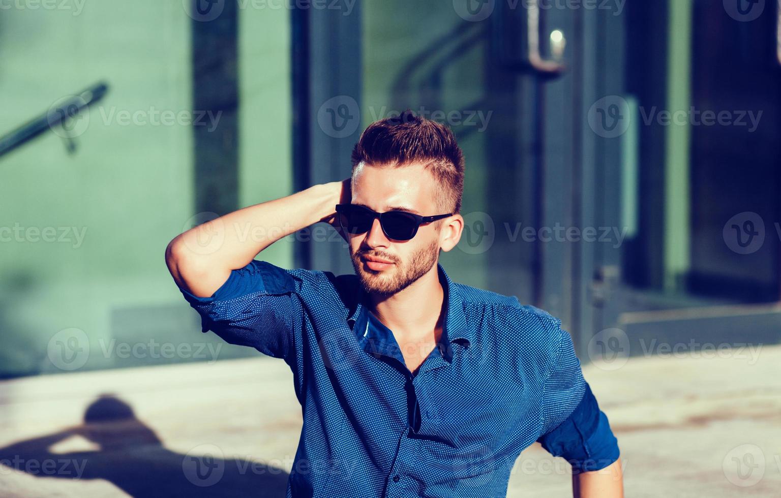 portrait fashion man photo