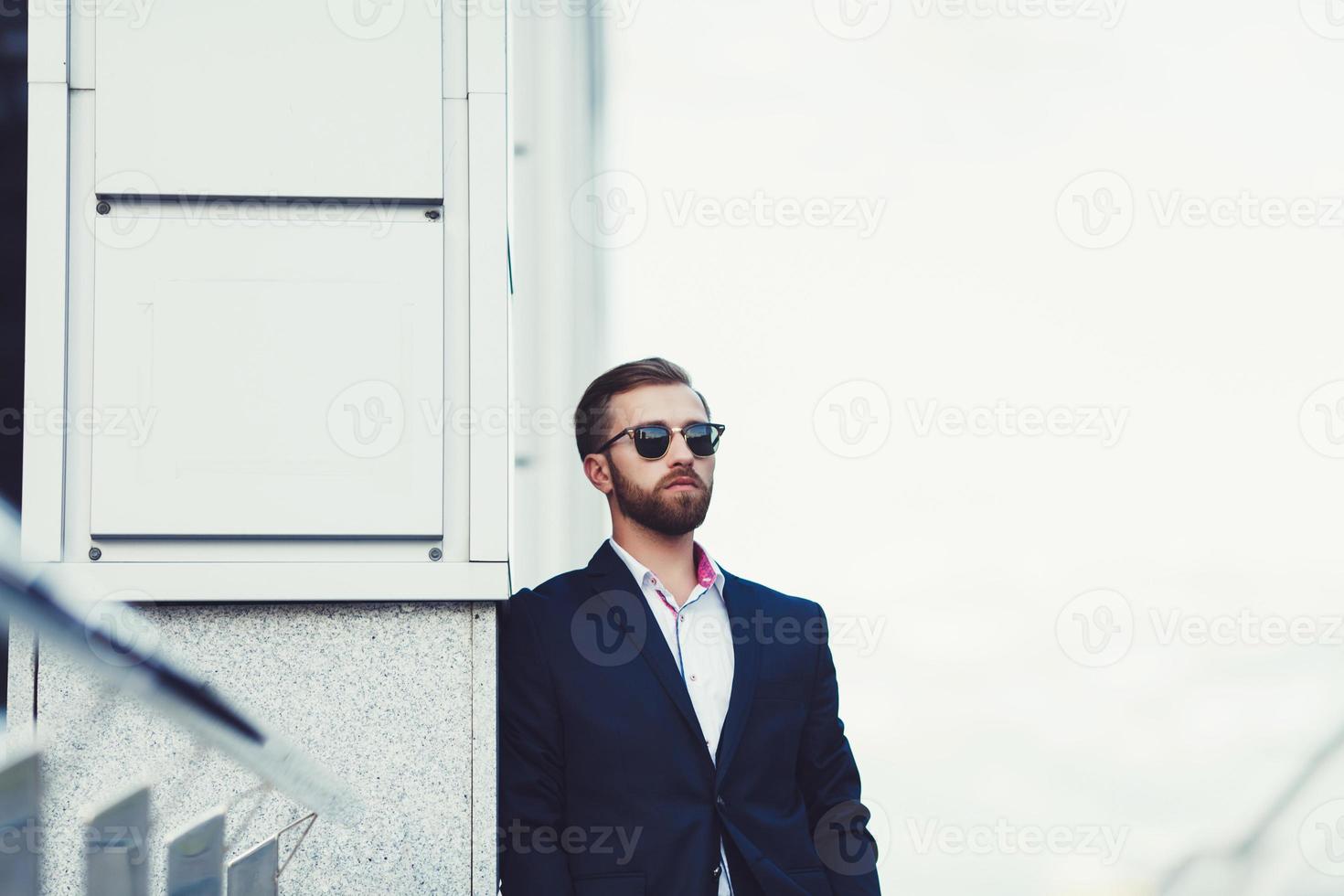 man in elegant suit photo
