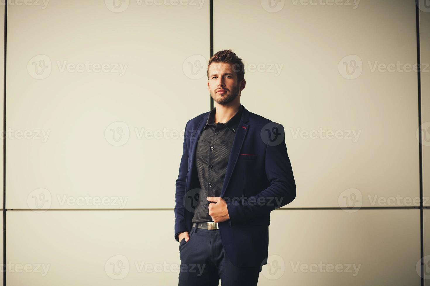 portrait of a handsome man photo