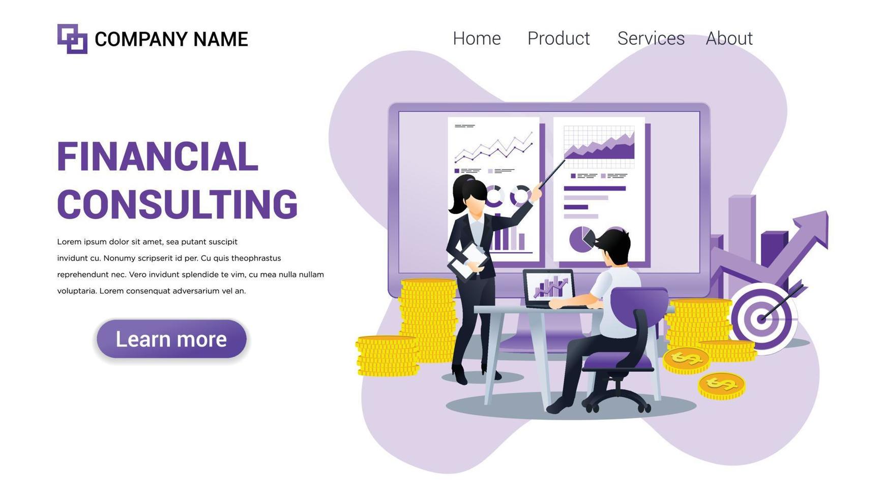 Web banner, Website banner, Website Banner, template, web interface, social media banner illustration Template vector fully editable Design