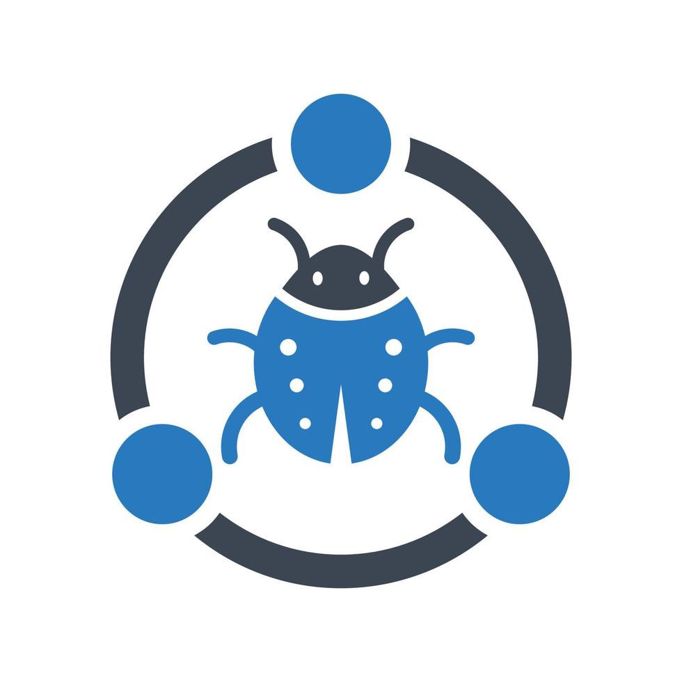 Security network icon on white background vector