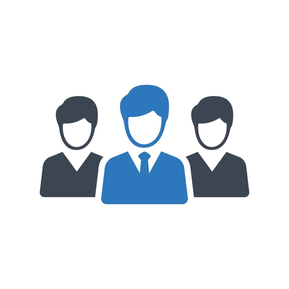 Leadership Icon, team icon for your web site , logo, app, UI design vector