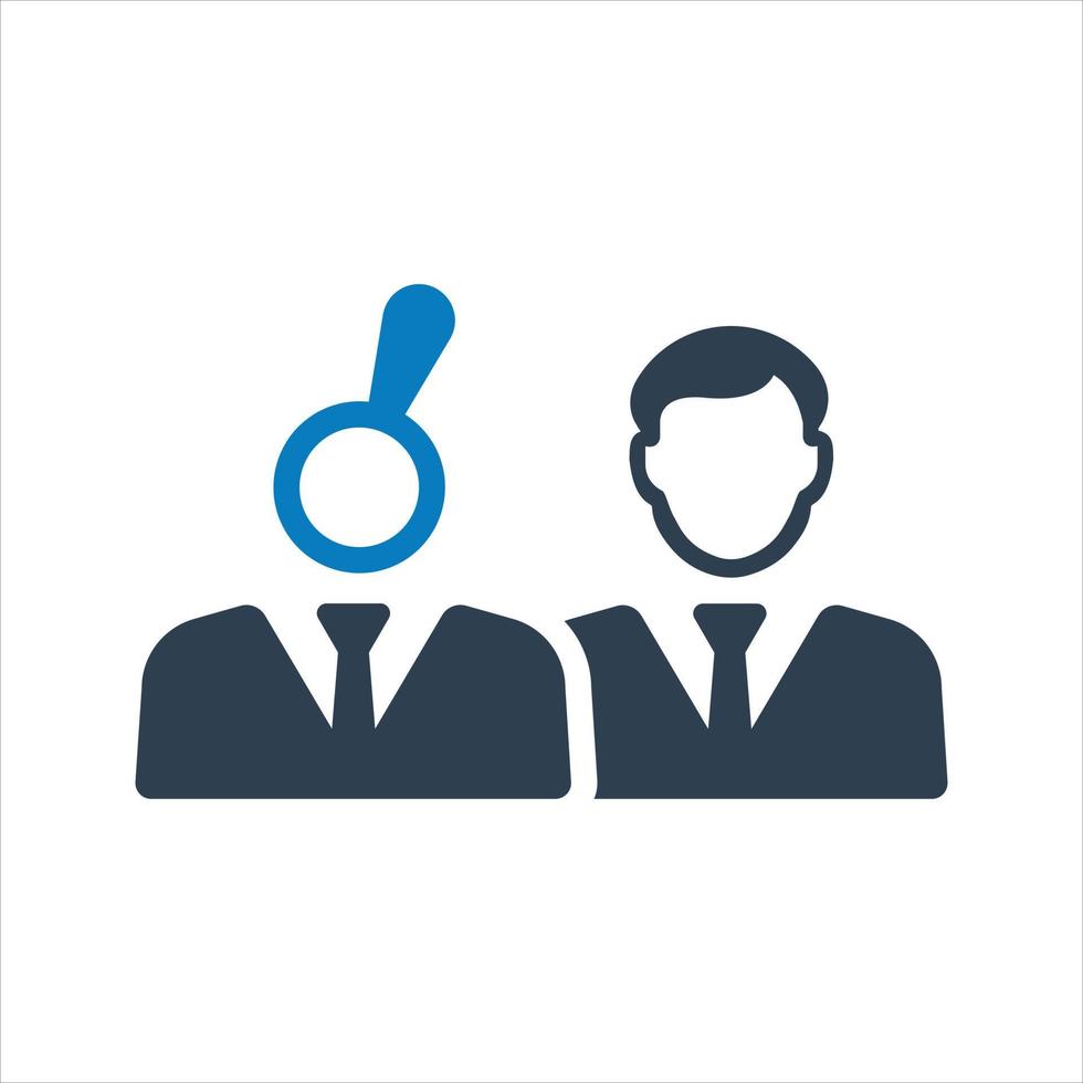 Hiring employee icon vector