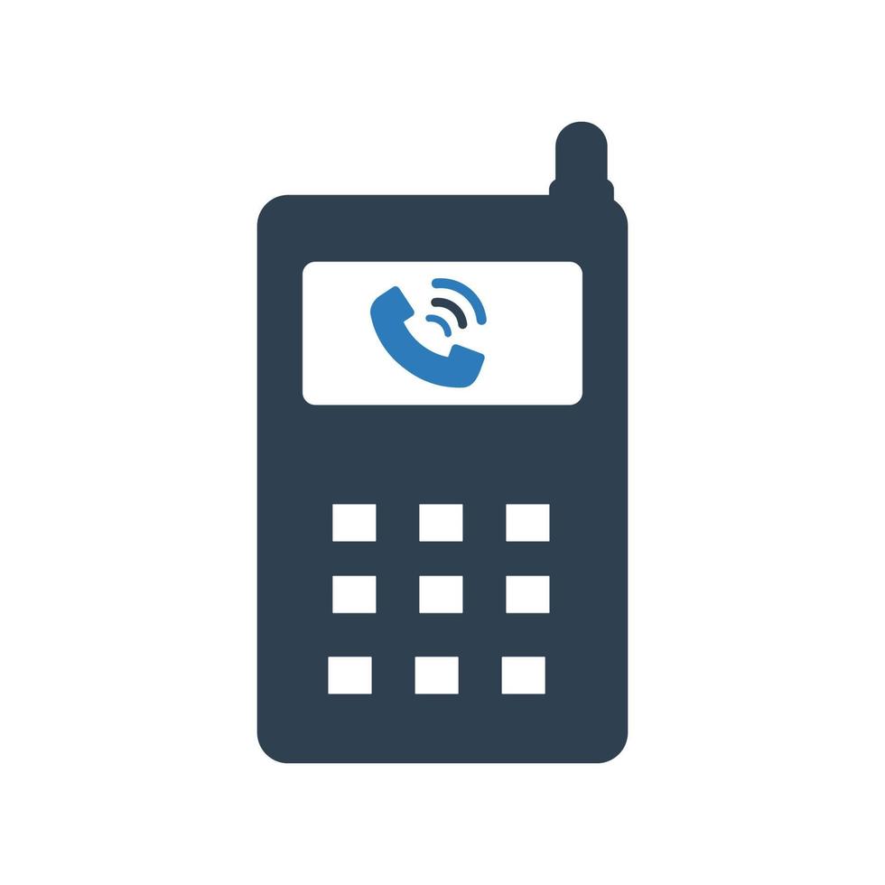 Cell phone icon, Cell phone symbol for your web site , logo, app, UI design vector